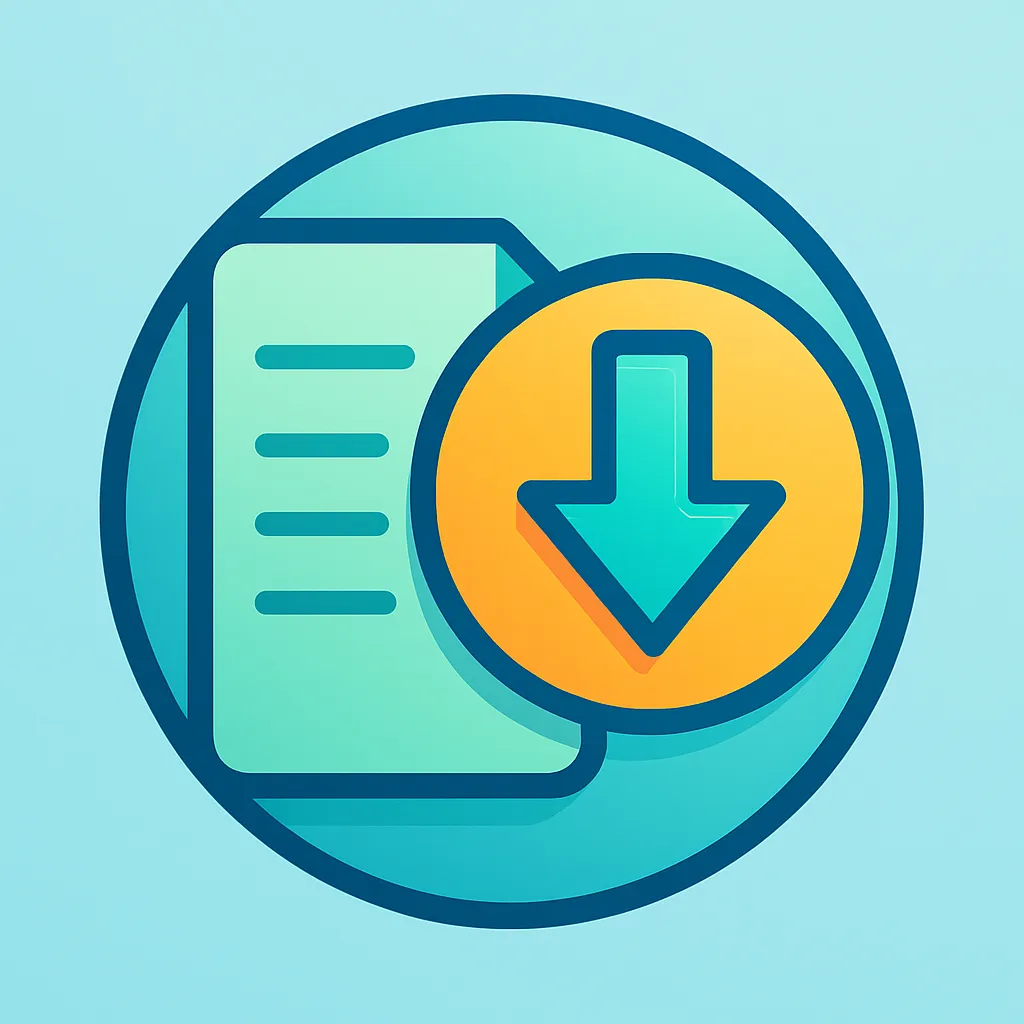 PDF to TEXT Converter Tool Logo – Extract Text from PDF Online