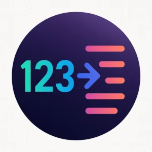 Words to Number Converter Tool