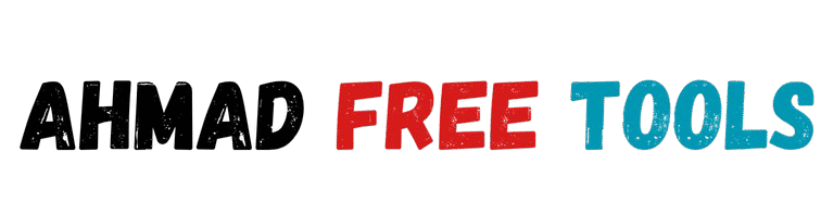 Ahmad Free Tools