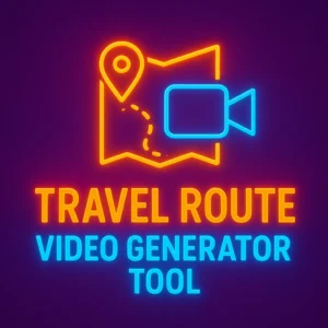 Travel Route Video Generator Tool