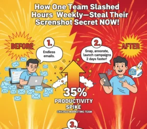 case study on productivity gains from smart screenshots.