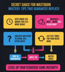 best practices and tips for Mastodon Trending Captions Generator Tool.