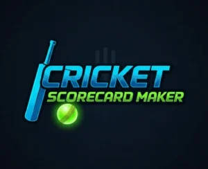 Cricket Scorecard Maker