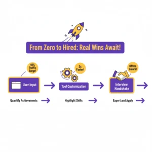 Real user journeys to job success.