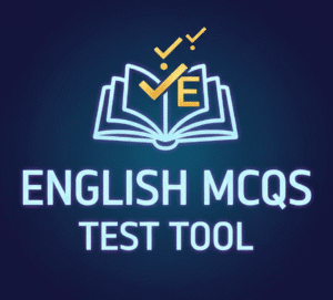 English MCQs Test Tool