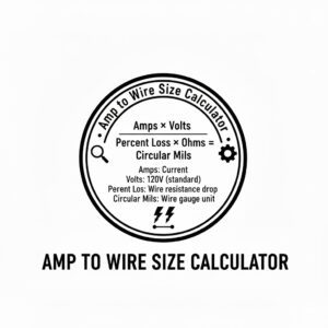 Amp to Wire Size Calculator