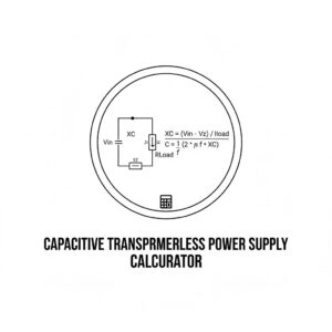 Capacitive Transformerless Power Supply Calculator
