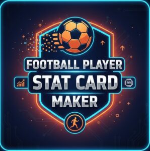 Football Player Stat Card Maker