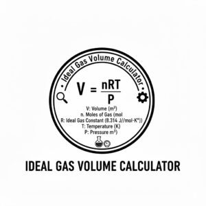 Ideal Gas Volume Calculator