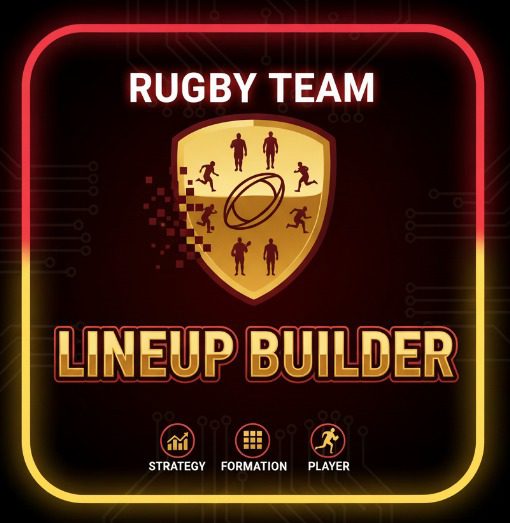 Rugby Team Lineup Builder