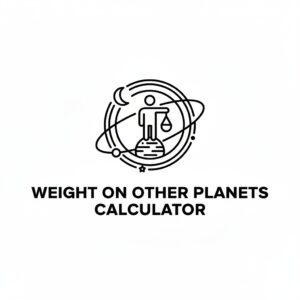 Weight on Other Planets Calculator