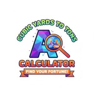Cubic Yards to Tons Calculator