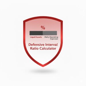Defensive Interval Ratio Calculator
