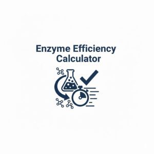 Enzyme Efficiency Calculator