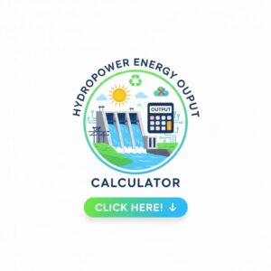 Hydropower Energy Output Calculator