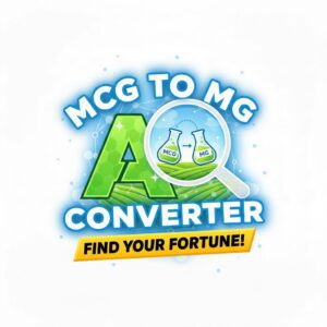 MCG to MG Converter