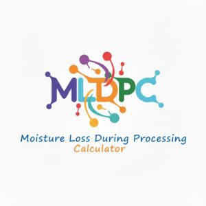 Moisture Loss During Processing Calculator